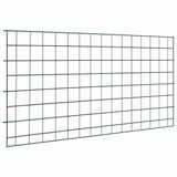 vidaXL Vijverhekset - 5 stuks - 100 x 50 cm - Staal - Groen