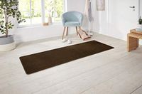 Hanse Home 101154 tapijt 80 x 200 cm effen bruin