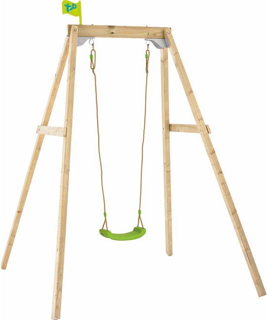 TP Toys Funky Enkele Schommel - FSC - Houtkleurig
