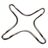 Paxanpax PCK328 Gaskookplaat Pan Stand Kleine RVS Reducer Moka Koffie & Steelpan Ondersteuning Trivet - 130mm