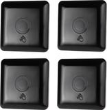 Maclean - Set van 4 stuks - Opbouwschakelaar - Lichtschakelaar - PIR Sensor - Zwart