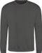 Just Hoods AWDis Sweat Gris Acier (Uni) Taille XL