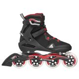 Rollerblade Macroblade 90 Patins à roulettes pour hommes (Noir/Rouge - 45.5)