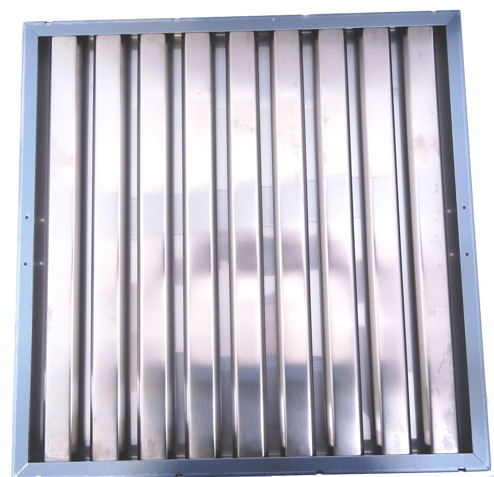 AllSpares Labyrinth lamellenfilter van lamellenfilter voor Labyrinth 500x400x25mm Afzuigkapfilter