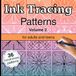 Ink Tracing Patterns For Adults And Teens: Trace The White Lines To Reveal The Pattern