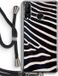 Case Company® - Huawei P30 Lite Case with Cord - Zebra - TPU - Back Cover - 2m Drop Protection