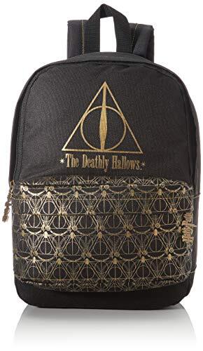 Groovy Harry Potter Deathly Hallows Rugzak, Zwart, Medium