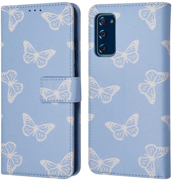 imoshion Hoesje - Geschikt voor Samsung Galaxy S20 FE - Design Bookcase smartphone - Butterfly