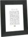 Deknudt Frames fotolijst S226K2 - zwart hout - breed - 13x18 cm