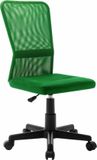 vidaXL Kantoorstoel 44x52x100 cm mesh stof groen