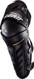 Leatt Dual Axis Zwarte Knie- en Scheenbeschermers - Kniebrace