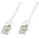 Techly ICOC CCA5U-005-WHT netwerkkabel Wit 0,5 m Cat5e U/UTP
