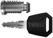 Thule Premium N219 Vergrendelen Met Sleutel Zilver