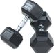 Crossmaxx Lifemaxx Crossmaxx Hexagon Dumbbell 7,5 kg - Zwart - 1 stuk