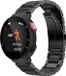 By Qubix - Stalen schakelband - Zwart - Geschikt voor Garmin Forerunner 220 / 230 / 235 / 620 / 630 / 735 (XT)