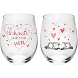 Sheepworld Drinkglazenset met motief Das Schönste