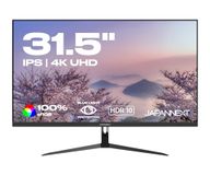 JAPANNEXT Bureaumonitor 31,5'' inch 4K UHD 60 Hz