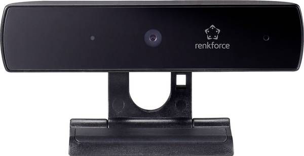Renkforce RF-3799734 Webcam - Zwart - 1080p