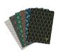 Clairefontaine 192036C - Pakket 6 Genaaide Notitieboekjes - 96 Gelinieerde Pag. Ivoorpapier 90g - A5-14,8x21 cm - Neo Déco Herfst-Winter Collectie - Gelamineerd Karton Goud - 6 assorti designs