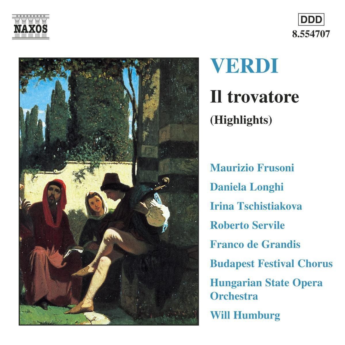 OUTHERE Giuseppe Verdi: Il Trovatore Selezione - CD