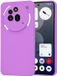 Techsuit Hoesje geschikt voor Nothing Phone (3a) Pro - Soft Flex Silicone Back Cover - Purple