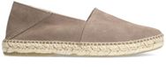 Manfield - Heren - Grijze suède espadrilles - Maat 40