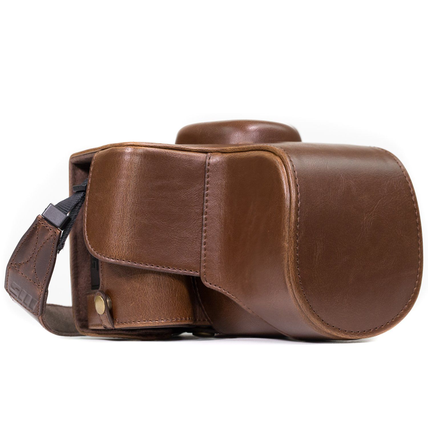 MegaGear MG857 Cameratas - Bruin - Leer - D3400 Compatibel