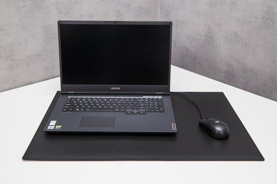 De WarmeMat Verwarmde bureau-onderlegger Zwart 65 x 45 cm