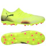 PUMA Future 8 Match Laag Mg Audacity - Geel/zwart/door De Zon Getroffen - Multi Ground (Mg), maat 42½