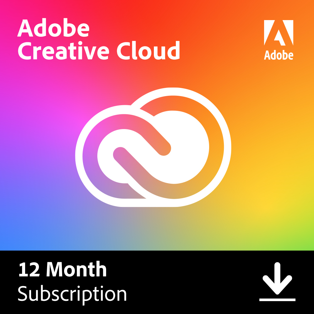Adobe Creative Cloud Individual (alle apps) | Abonnement | 1Jaar | 100GB Cloud