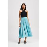 Karl Lagerfeld Jupe plissée Still Water Taille : 40