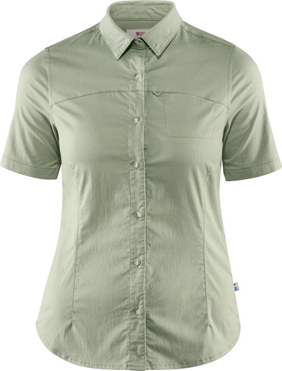 Fjällräven High Coast Stretch Shirt - dames - blouse korte mouwen - groen
