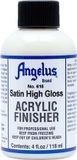 Angelus Acryl Finish voor leerverf - Satin High Gloss afwerking - Vernis - 118ml