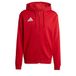 adidas Entrada26 Full Zip Hoodie Sweatshirt, team power red 2/white, S