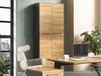 Armoire AGENDARME 2 portes 197 cm chêne grandson/graphite