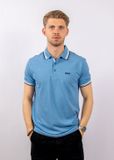 Hugo Boss Polo Lange Mouw Blauw