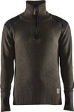 Blåkläder Wollen sweater 4630-1071 - Groen/Donkergrijs - 4XL