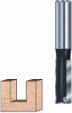 ENT Groeffrees HM 1-snijkant kolf 6mm