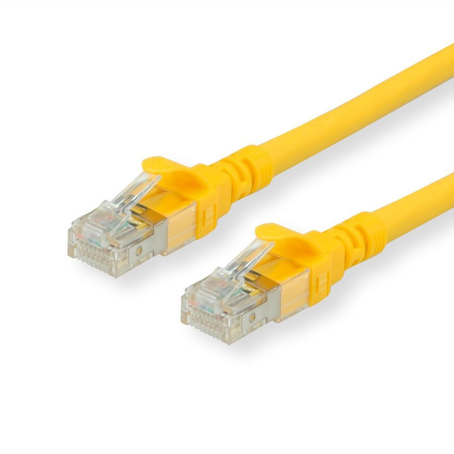 ROLINE Cat6a S/FTP Patch Cable - 2m - Yellow