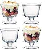 LSA Serve set/4 bowls Glas Transparant