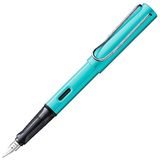 LAMY AL-star turmaline - Vulpen met ergonomische greep & gepolijst stalen penpunt in maat M - lichtgewicht aluminium behuizing - inclusief LAMY T 10 blauw vulling - Rechtshandig
