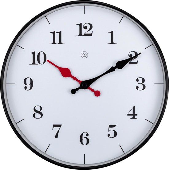 nXt Bernard Klok - Rond - Ø25 cm - Wit