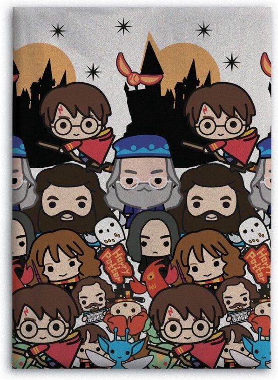 4KidsOnly Harry Potter Fleecedeken - 100 x 140 cm - Fleece