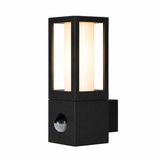 Searchlight Buitenlamp Avenue H 21 cm bewegingssensor zwart