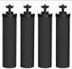 Merkloos Berkey Jeu de cartouches de filtration pour systèmes Berkey et filtres à gravité (4 pièces)
