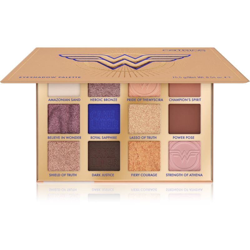 Catrice oogschaduwpalet Wonder Woman kleurintensief glimmend (15.5g)