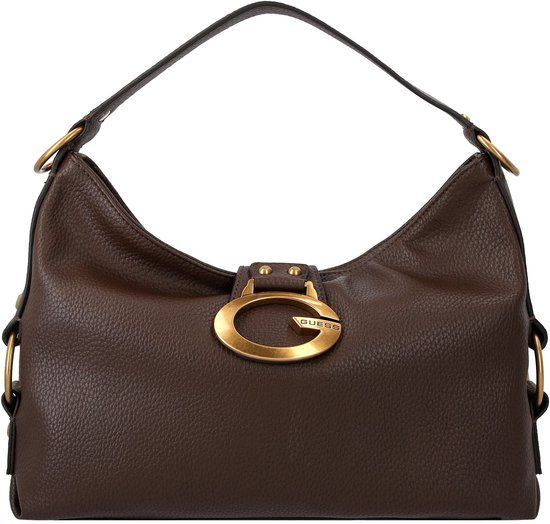 GUESS Camden Shoulder Bag - Espresso - Women's Shoulder Bag