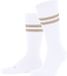 FALKE Dynamic gedessineerd katoen sokken unisex wit - maat 37-38