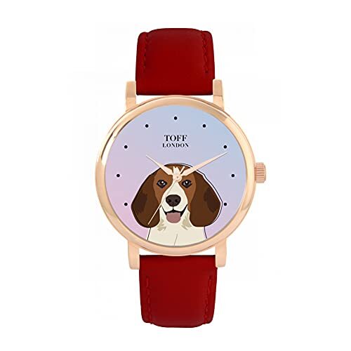 Toff London Beagle Head Hondenhorloge