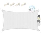 Sol Royal SolVision HS9 – Schaduwdoek Rechthoek 2x4m Wit – Waterafstotend – UV Bescherming